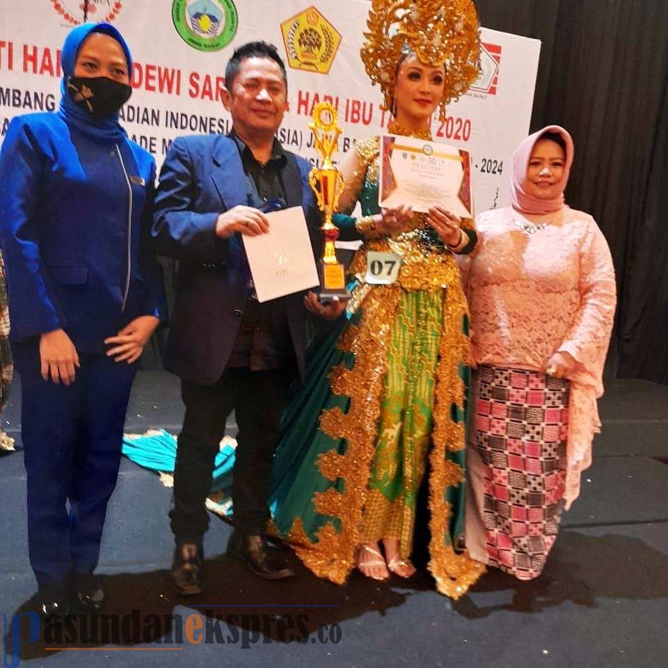Ipprisia Sabet Juara Busana Pengantin se Jawa Barat
