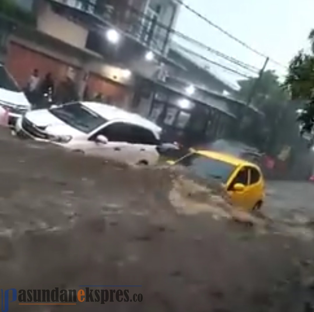 Ini 25 Titik Banjir dan Genangan di Kota Bandung setelah Diguyur Hujan Lebat