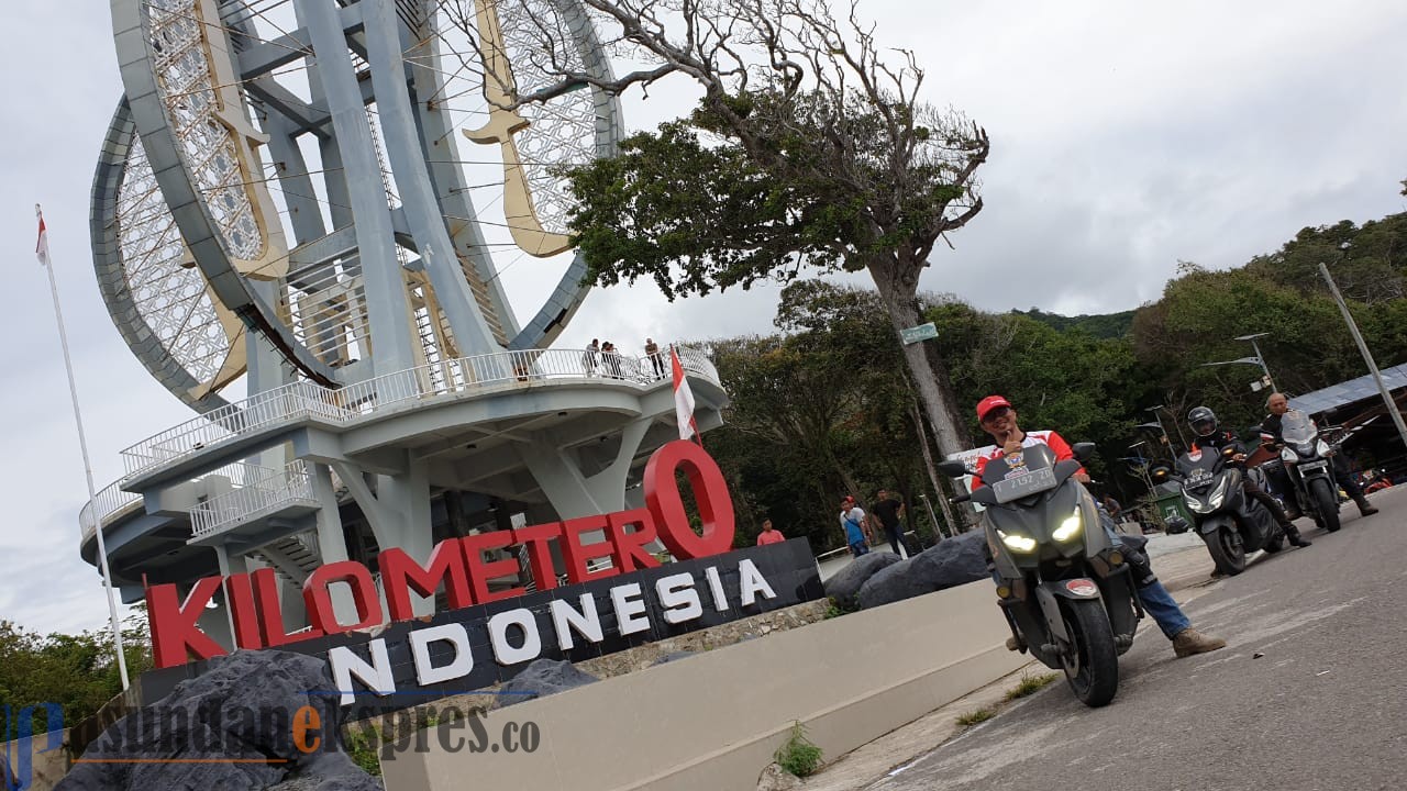 Migas Bikers Touring ke Kilometer 0 Indonesia