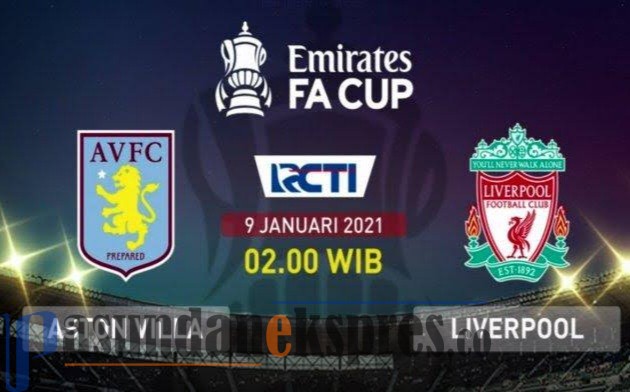 Jadwal Aston Villa Vs Liverpool, Prediksi dan Link Live Streamingnya