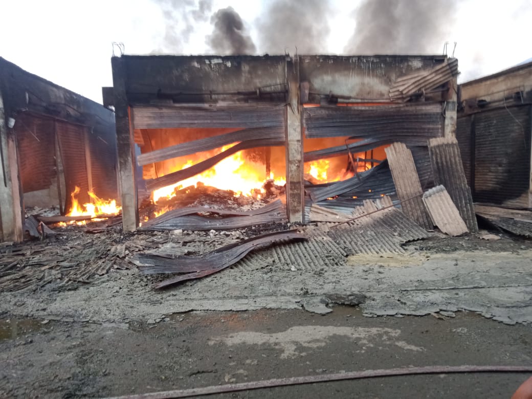 Kadis DKUPP: 45 Kios Terbakar, Bagian Depan dan Belakang Aman