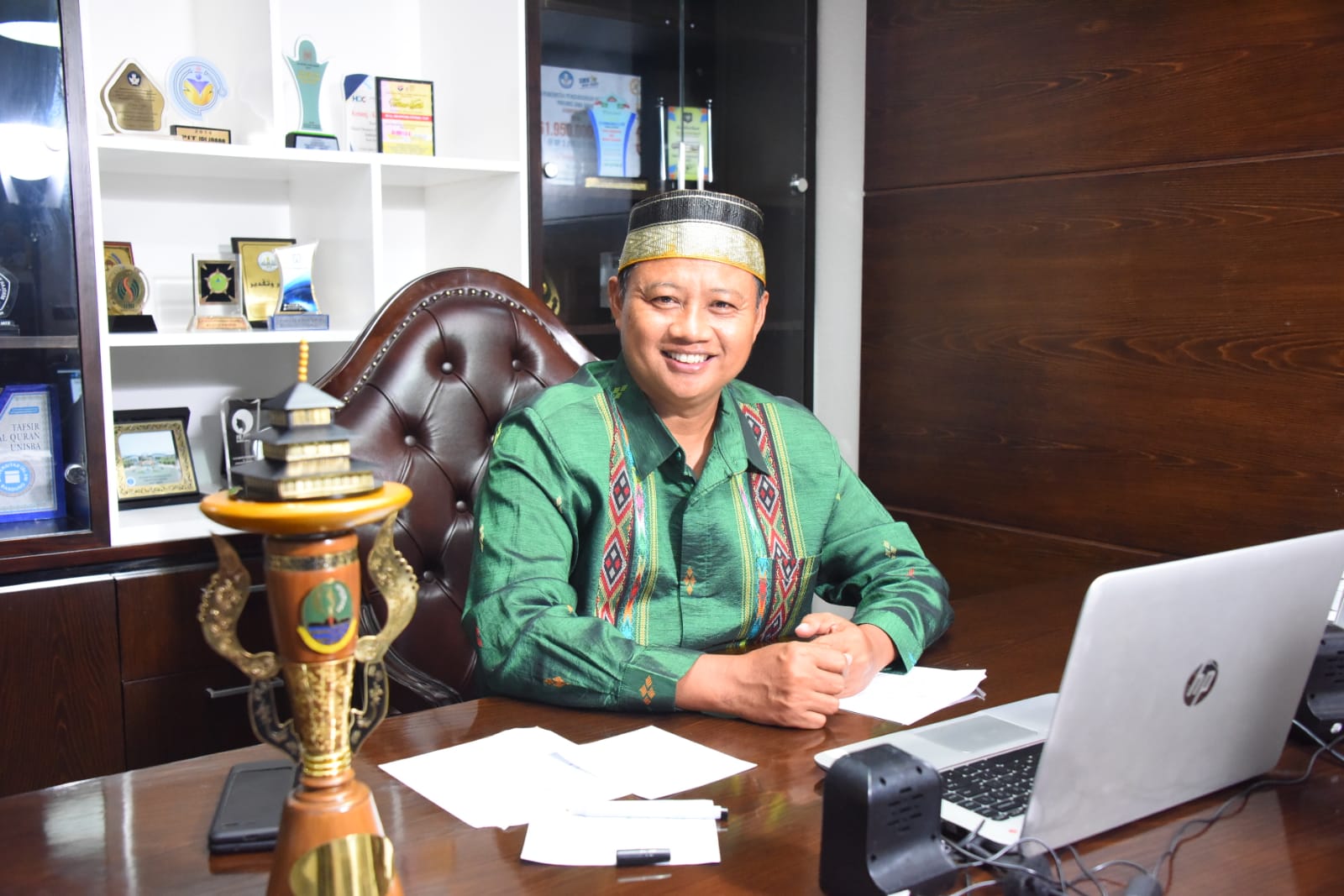 Wakil Gubernur Jawa Barat Uu Ruzhanul Ulum menutup Kegiatan Perlombaan Olimpiade Gurandil 2021, Kamis (1982021). (Foto Biro Adpim Jabar)