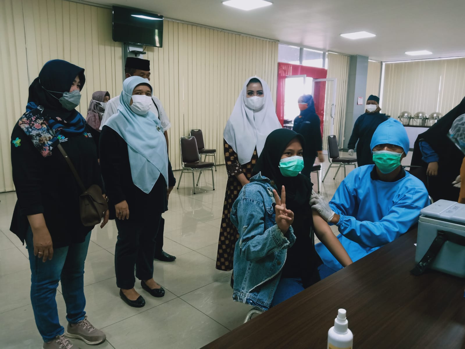 Percepatan Vaksinasi Warga di Subang, Linda Megawati: Hari Ini Kita Sediakan Seribu Dosis Vaksin