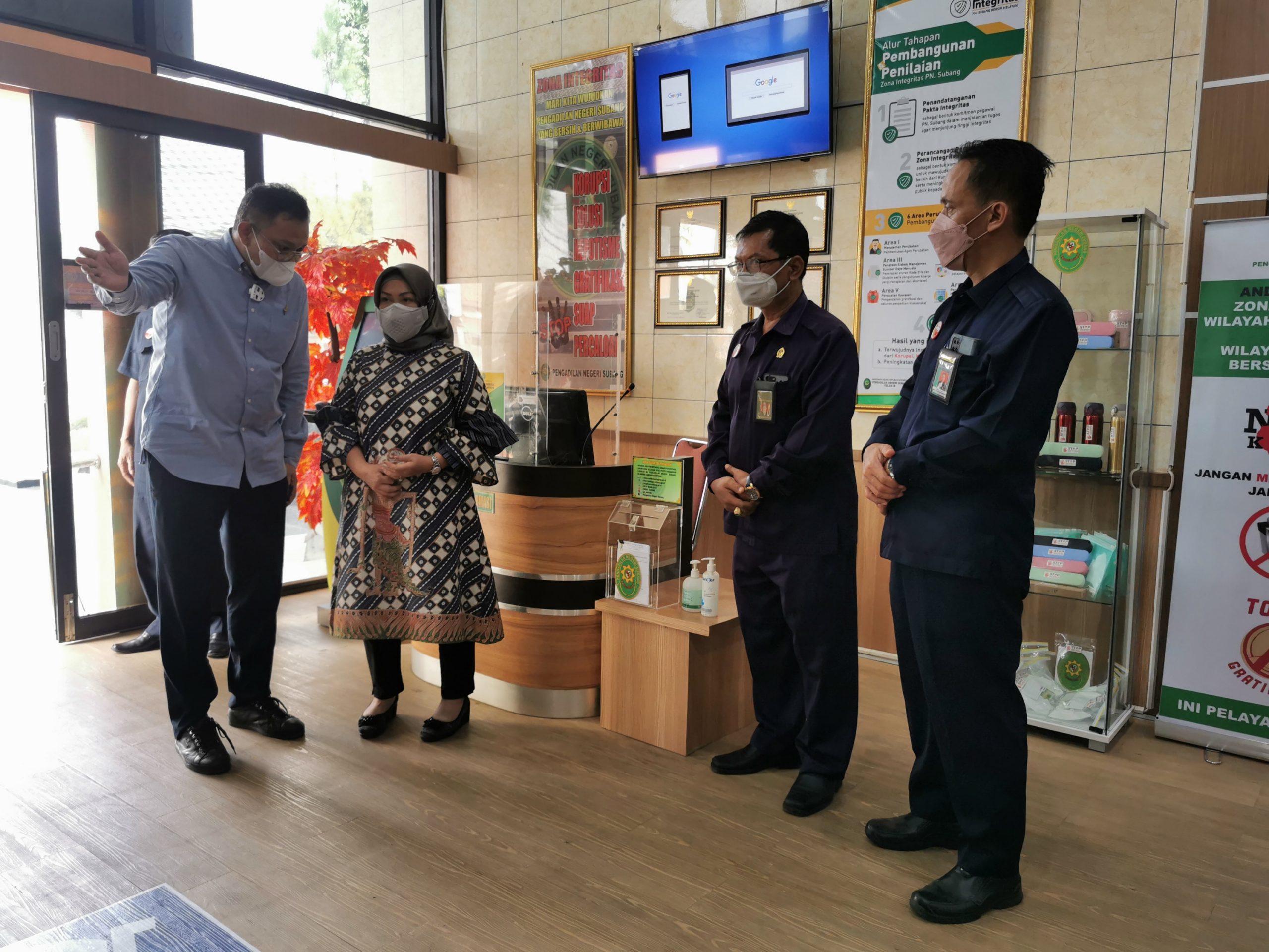 Pengadilan Negeri Subang Terus Berinovasi, Deputi Pelayanan Publik Kemenpan RB Berikan Apresiasi