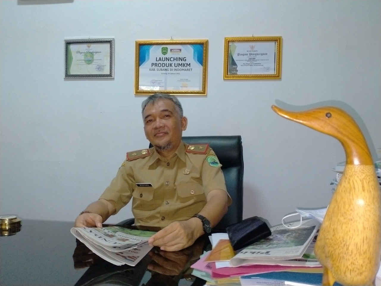 Kepala DKUPP Kabupaten Subang, H Dadang Kurnianudin