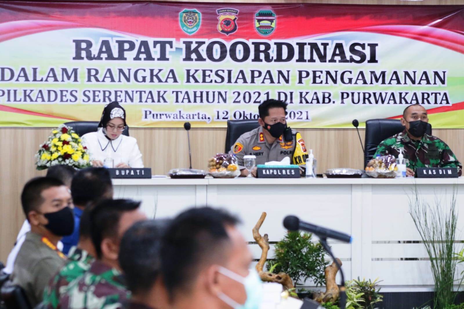 1.250 Personel TNI Polri Siap Amankan Pilkades di Purwakarta