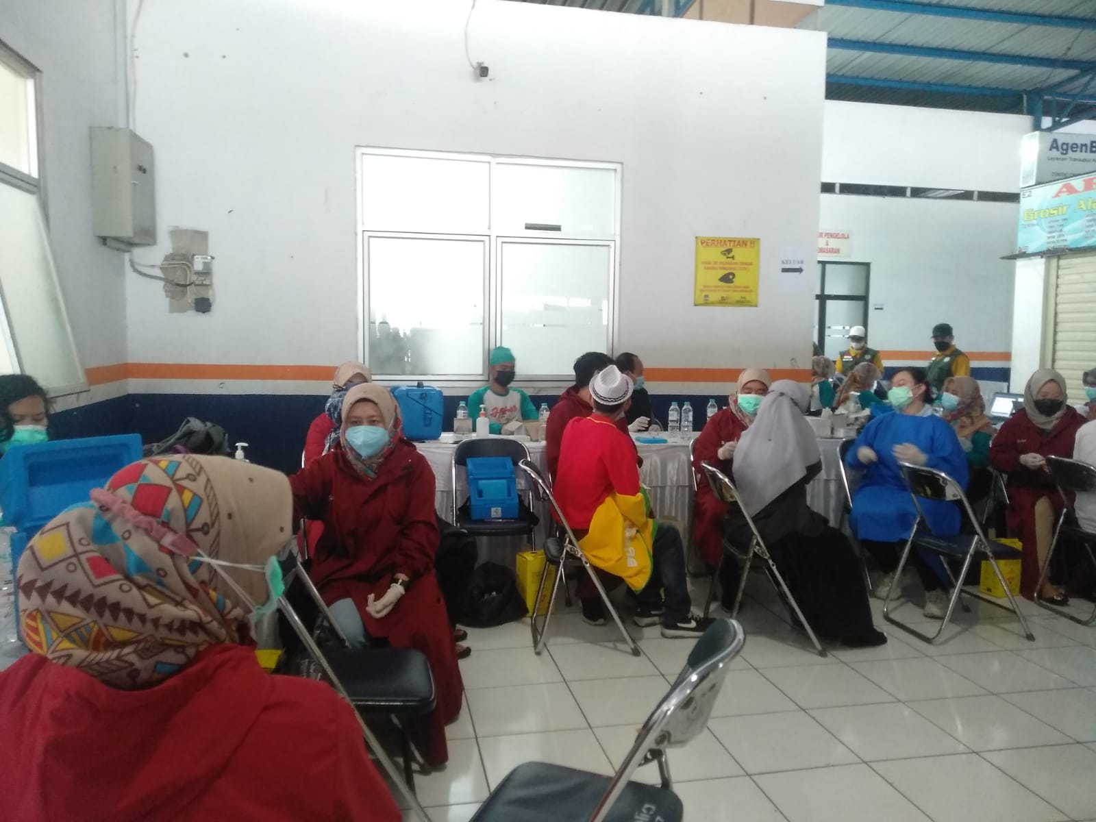 Pedagang Pasar Panorama Lembang, 90 Persen Sudah Vaksin