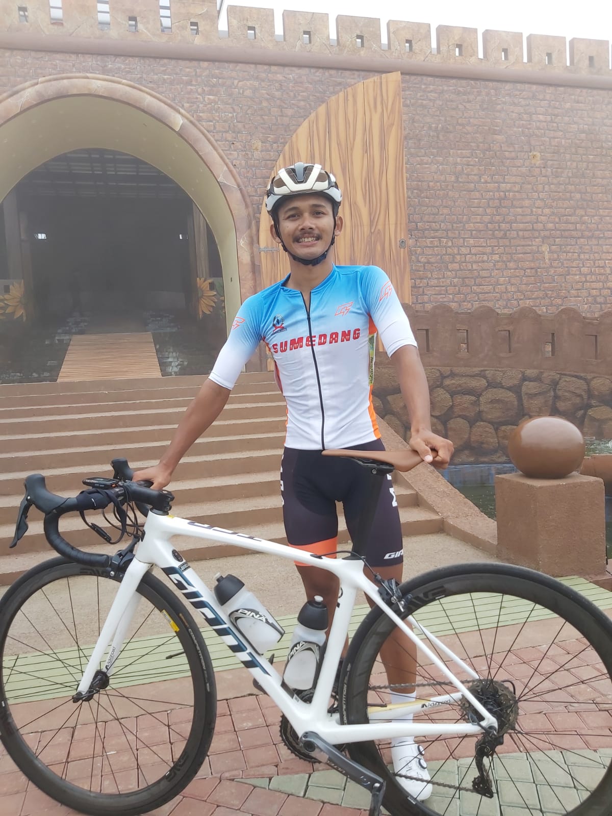 Babak Kualifikasi (BK) Balap Sepeda, Jamal Himatulah dari Sumedang Finish Pertama