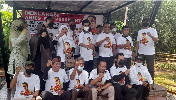 Bukan Pilihan Melainkan Kebutuhan, Relawan Anies Baswedan for President 2024 di Subang dan Karawang Lakukan Deklarasi