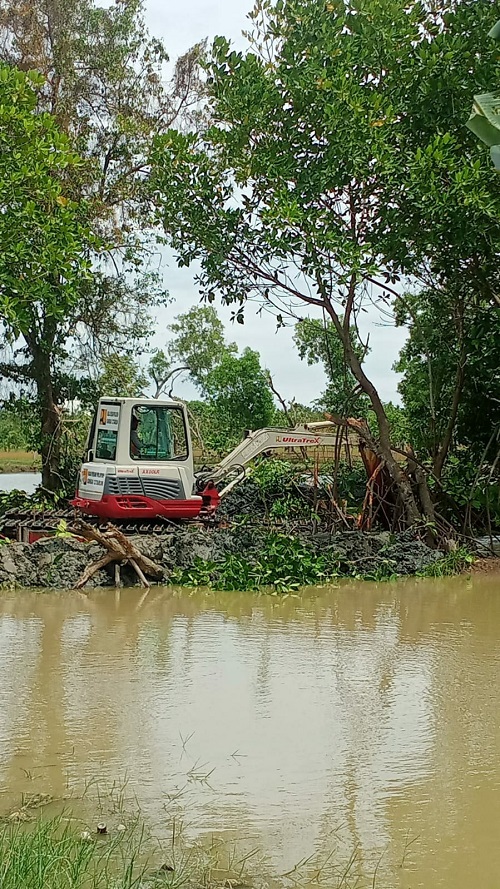 Atasi banjir di Dusun Galian, BBWS Citarum tangani tanggul jebol (YOGI MIFTAHUL FAHMI/PASUNDAN EKSPRES)