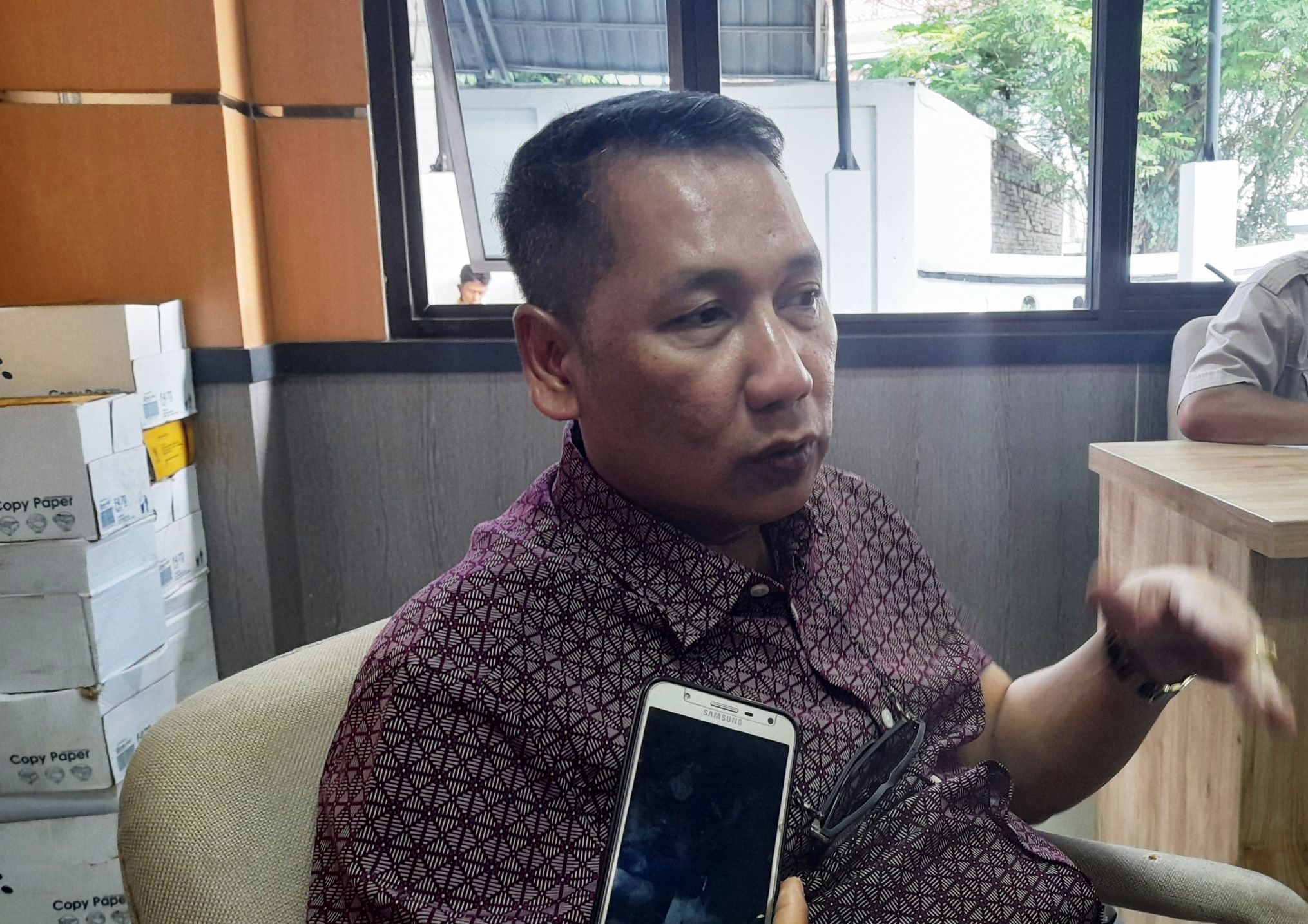 Kepala Dinas Lingkungan Hidup dan Kebersihan (DLHK) Kabupaten Subang Rona Mairansyah