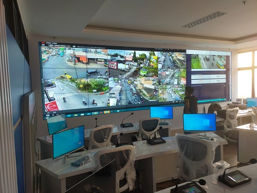 CC ROOM: Ruangan Command Centre Room akan memantau dan mengendalikan lalu lintas dengan menggunakan Ruang Automatic Traffic Control System. EKO SETIONO/ PASUNDAN EKSPRES
