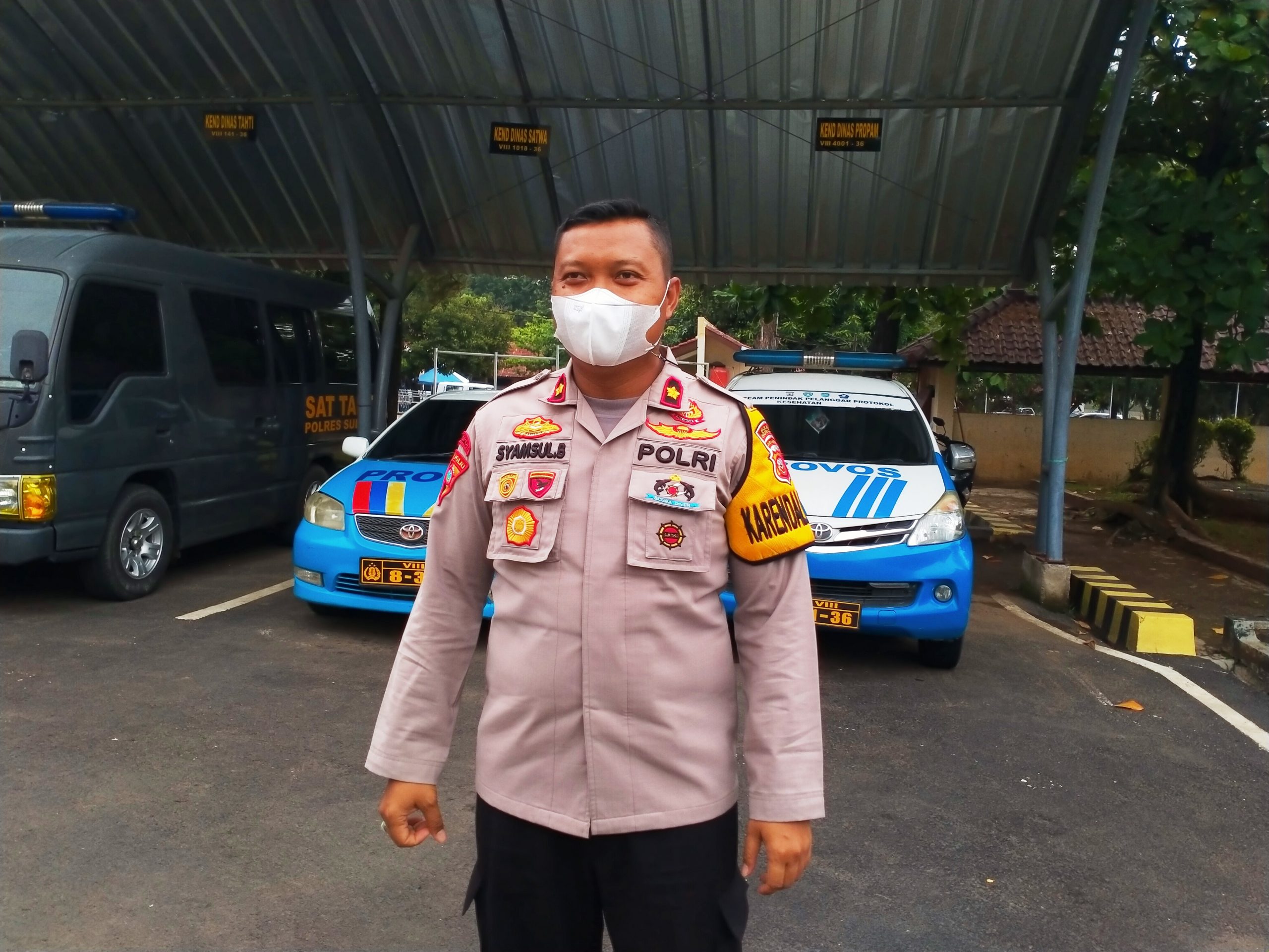 Kepala Bagian Operasional Polres Subang Kompol Syamsul Bagja Bahtiar SIK MH
