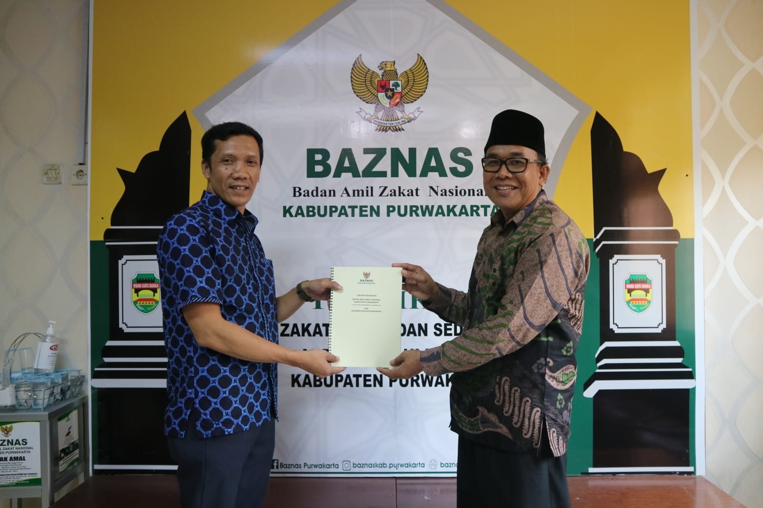 Badan Amil Zakat Nasional (Baznas) Kabupaten Purwakarta Raih WTP Tujuh Tahun Berturut-turut