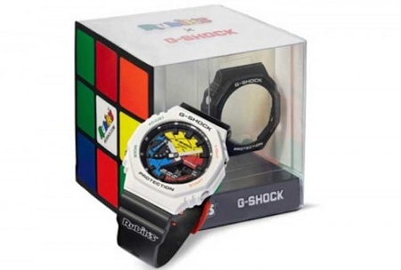 Suka Main Rubik? Casio G-Shock Luncurkan Jam Tangan Retro Gaya Rubik