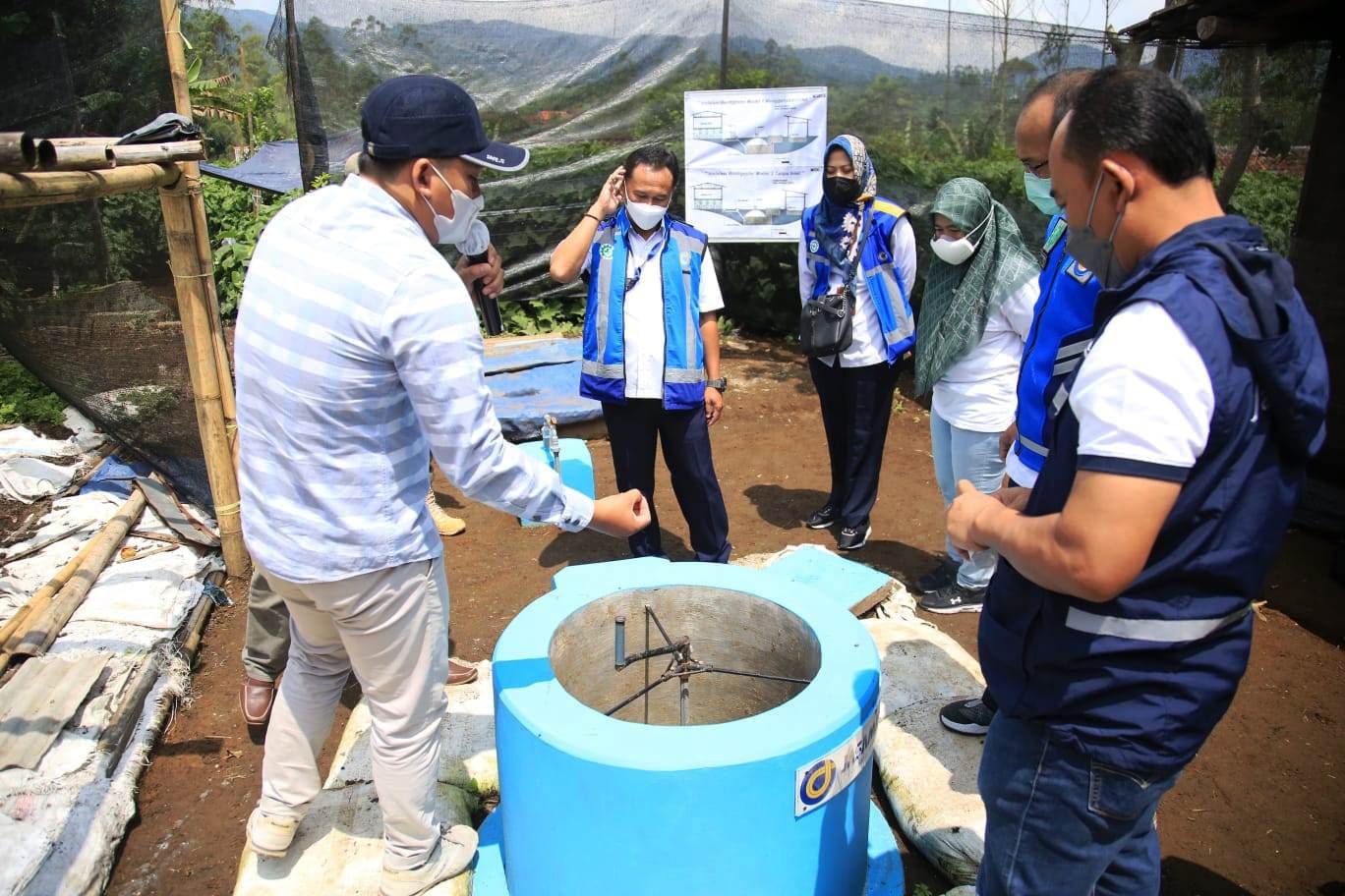 Program Biogas di Wanasari Pangalengan, Kolaborasi Jasa Tirta II dan Jasa Marga