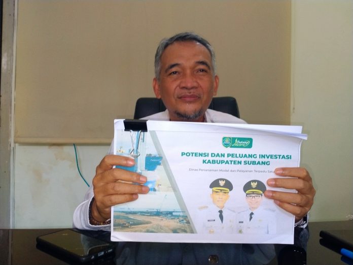 Kepala Dinas Penanaman Modal dan Pelayanan Terpadu Satu Pintu (DPMPTSP) Kabupaten Subang, Dadang Kurnianudin