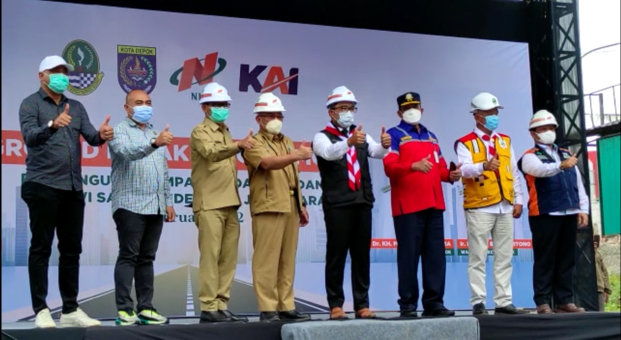 Underpass Depok Rampung Sebelum Akhir 2022,Gubernur Ridwan Kamil Janjikan Penghargaan