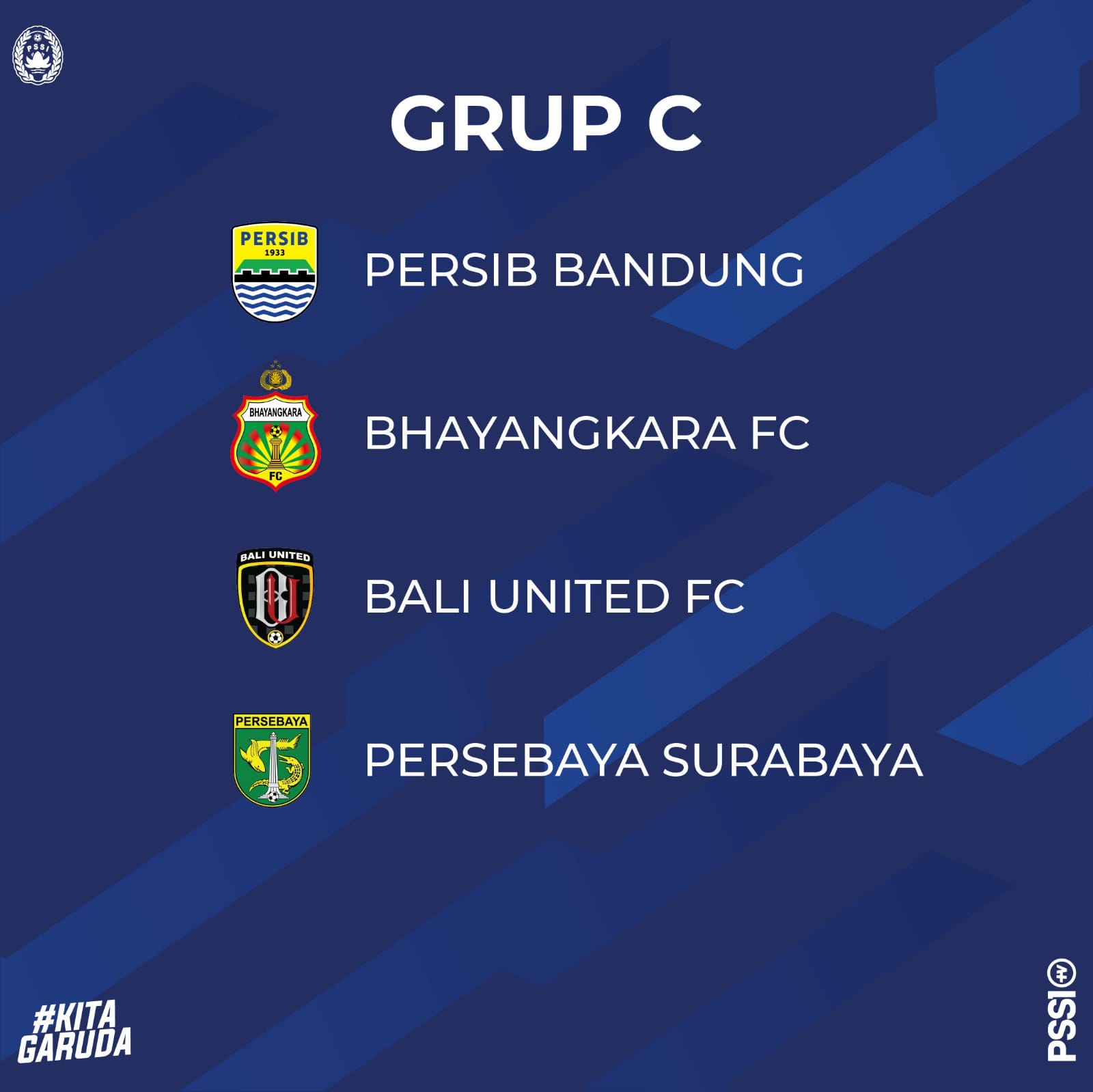 Drawing Turnamen Pra-musim, Persib Bandung Masuk Grup Neraka