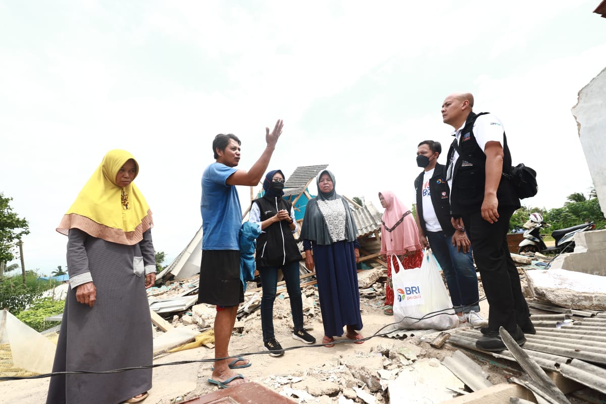 BRI Peduli Korban Bencana Gempa bumi di Kabupaten Cianjur