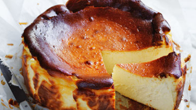 Hidangan Lebaran: Cheesecake Burnt Basque via www.coles.com.au