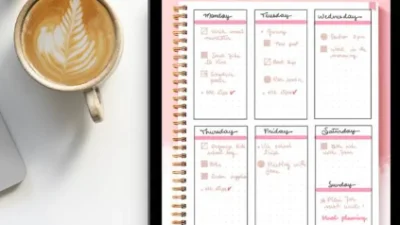 Digital Journaling captured via Diary of a Journal Planner