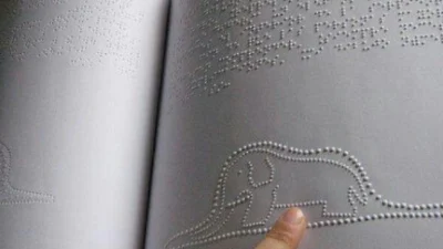 Fakta Buku Braille. (Photo captured via Sakshi Post)
