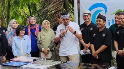 Menparekraf Lakukan Visitasi Desa Wisata Indonesia di Ciater Subang