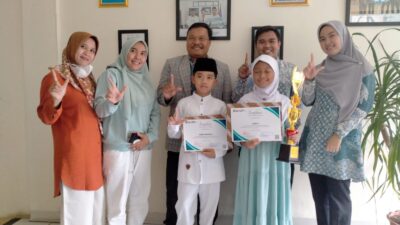 Dua siswa SD Labschool UPI Purwakarta berprestasi dalam ajang UPI Ramadhan Contest 2023 Tingkat Jabar - Banten yang diselenggarakan oleh Universitas Pendidikan Indonesia, Kamis (6/4).