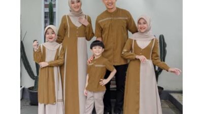 Baju Muslim Keluarga Edisi Lebaran Terbaru 2023