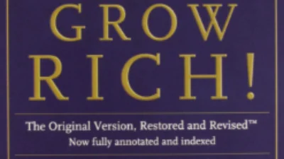 Buku Self Improvement Think and Grow Rich karya Napoleon Hill captured via Amazon UK