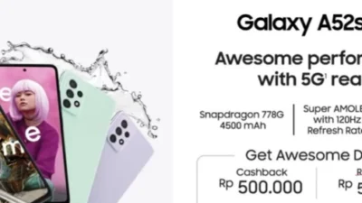 Samsung A52s 5G yang Canggih Dengan Menawarkan Spesifikasi Tinggi!