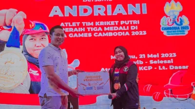 Mal Galuh Mas Apresiasi Andriani Penyumbang Medali untuk Indonesia pada SEA Games 2023 Kamboja