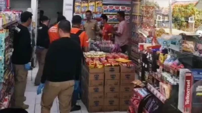 Polres Karawang Peragakan 11 Adegan Olah TKP Perampokan Minimarket