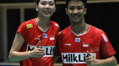 Profil Dejan - Gloria, Atlet Bulu Tangkis Ganda Campuran Non Pelatnas yang Masuk Skuad Sudirman Cup 2023. Photo via Djarum Badminton