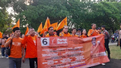 Partai Buruh Subang Daftarkan Bacaleg ke KPU, Klaim Miliki Massa 200 Ribu Orang