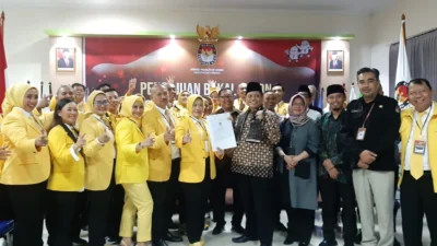 Daftarkan 50 Bacaleg ke KPU, Partai Golkar Subang Optimis Jadi Juara Pemilu 2024