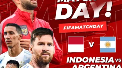 FIFA Match Day Menyajikan Laga Hangat Timnas Indonesia Melawan Argentina.