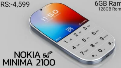 Smartphone Tamagotchi Nokia Minima 2100 5G Dengan Gaya Kekinian dan Desain yang Mungil