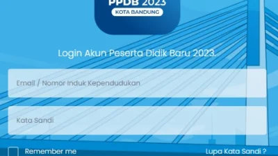 Cara Daftar PPDB Jabar 2023 SMP Kota Bandung. Sumber Gambar via daftar.ppdb.bandung.go.id