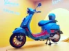 Vespa Matic Biru Primavera Color Vibe Limited Edition Harga Rp 60 Juta, Sangat Terlihat Hedon Nya