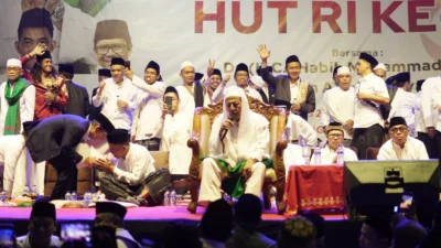 Tasyakur HUT Ke-78 Kemerdekaan RI Bersama Habib Lutfi