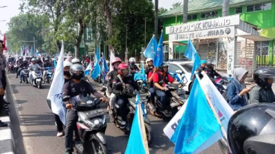 Unjuk Rasa Cabut UU Ciptaker, Ribuan Buruh Bergerak Menuju Jakarta