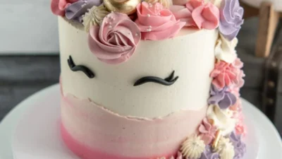 Cara Buat Unicorn Cake yang Lagi Hits di Kalangan Cewek Kue. Sumber Gambar via Signature Sweets by Amanda