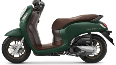 Spesifikasi Honda Scoopy Prestige Green yang Warna Hijaunya Kece Binggo! (Sumber Gambar via astra-honda.com)