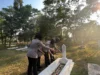 Hari Jadi ke-75, Polwan ziarah kubur di TMP Sirna Raga Purwakarta