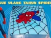 Kue Black Forest Animasi Spiderman