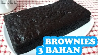 Kenikmatan Sederhana dalam Tiga Bahan: Resep Brownies 3 Bahan yang Menggoda
