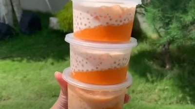 Resep Creamy Mango Sago, Minuman Segar Cocok Diminum Saat Musim Panas (image from YouTube Cooking With Hel)