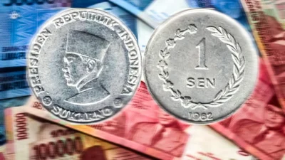 Koin 1 Sen Kuno 1962 Riau